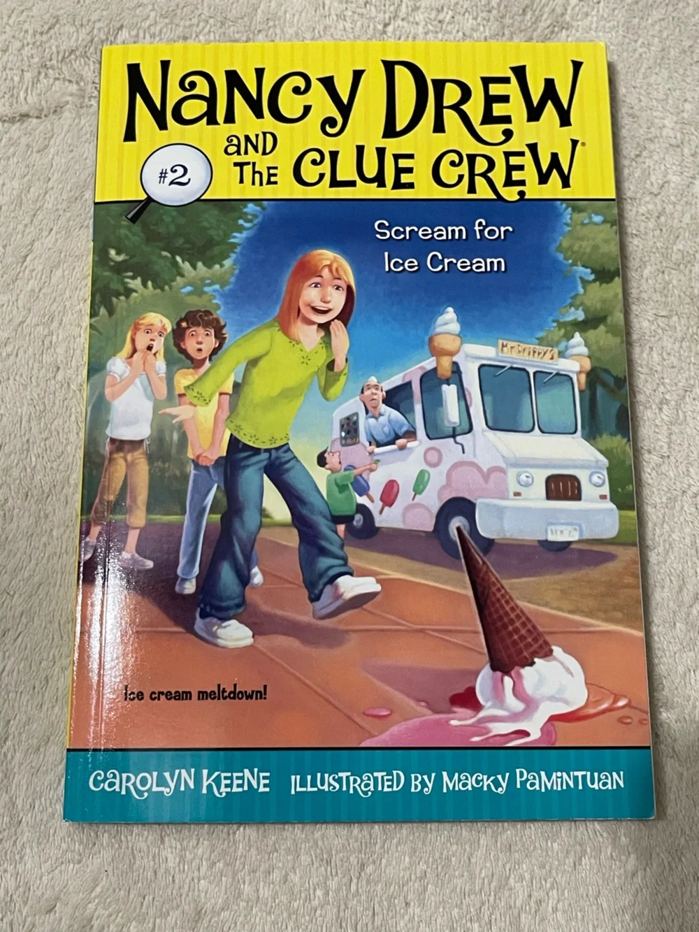 Scream for Ice Cream (Nancy Drew and the Clue Crew #2) - paperback